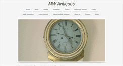 Desktop Screenshot of mwantiques.com